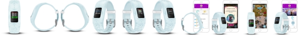 Garmin Kid's vivofit jr. 2 Elsa Blue Silicone Strap Smart Watch 11mm 